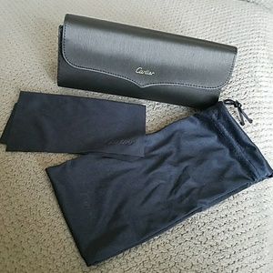 Soft shell Cartier sunglasses case